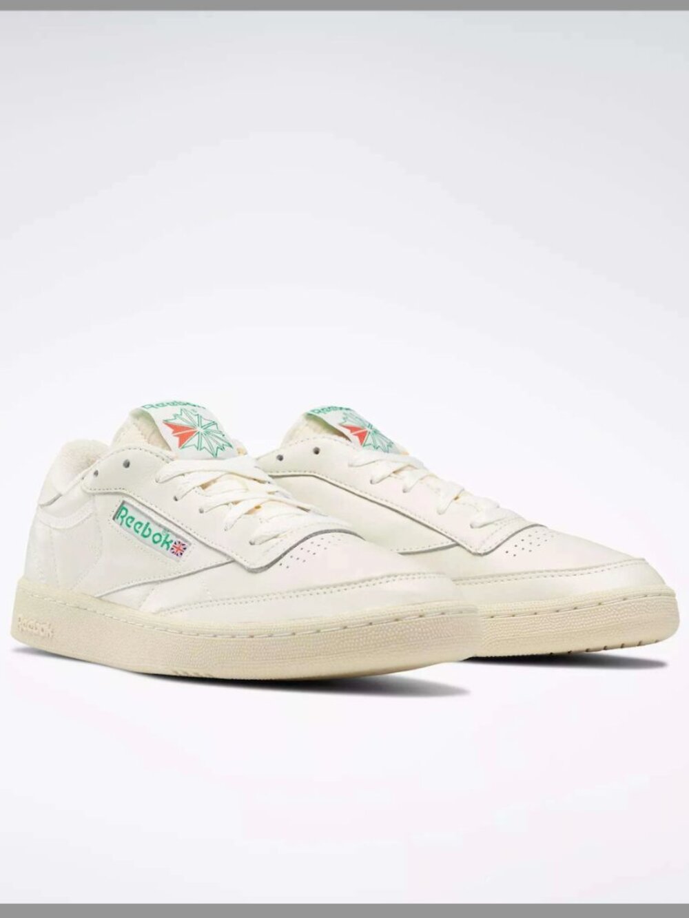 Reebok Ivory Club C 85 Vintage Shoes in Size 9